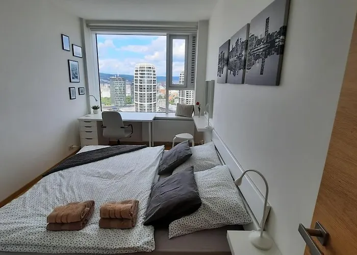 Unrivaled Look Over The City, 27th. Floor, Access 24/7 Apartmán *